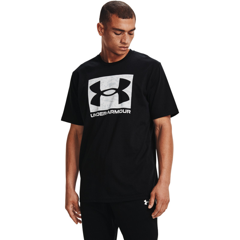 Levně Under Armour UA ABC CAMO BOXED LOGO SS Pánské tričko