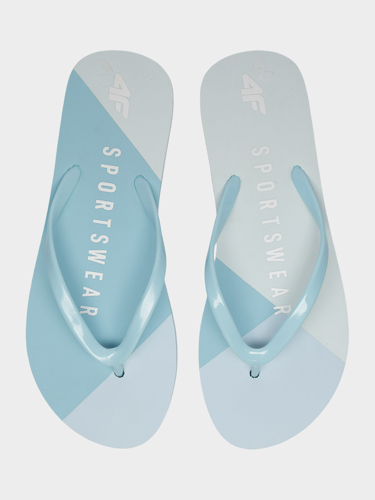4F H4L21-KLD006 LIGHT BLUE Dámske šľapky EU 38 H4L21-KLD006 LIGHT BLUE