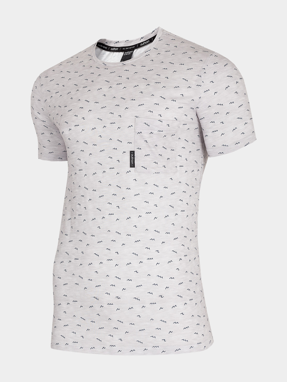 Levně Outhorn HOL21-TSM638 LIGHT GREY Pánské tričko