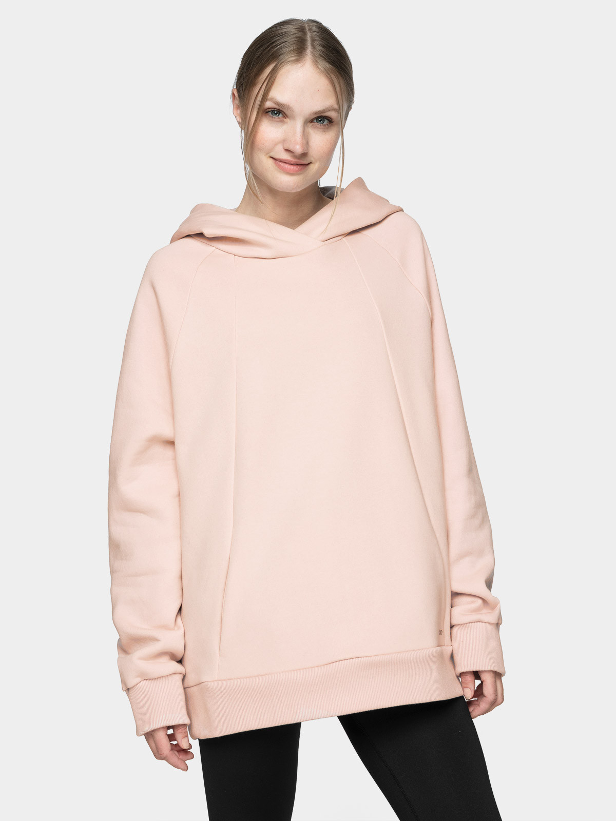 Levně Outhorn HOL21-BLD630 LIGHT PINK Dámská mikina