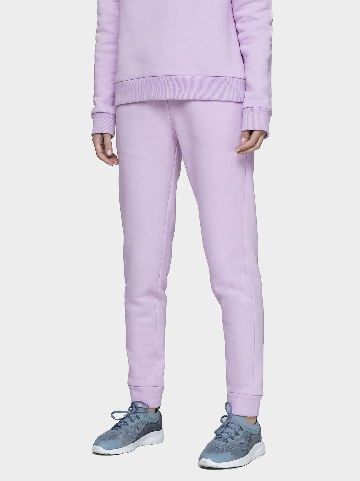 Levně Outhorn HOL21-SPDD601D VIOLET Dámské tepláky