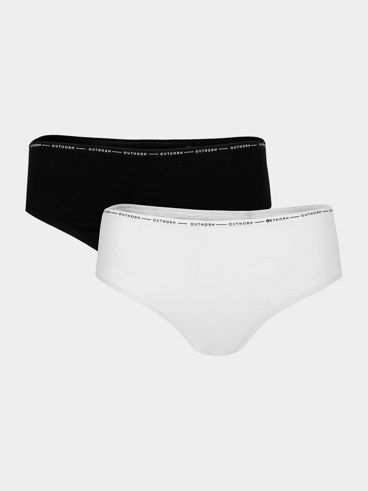Outhorn HOL21-BID600D DEEP BLACK WHITE Kalhotky