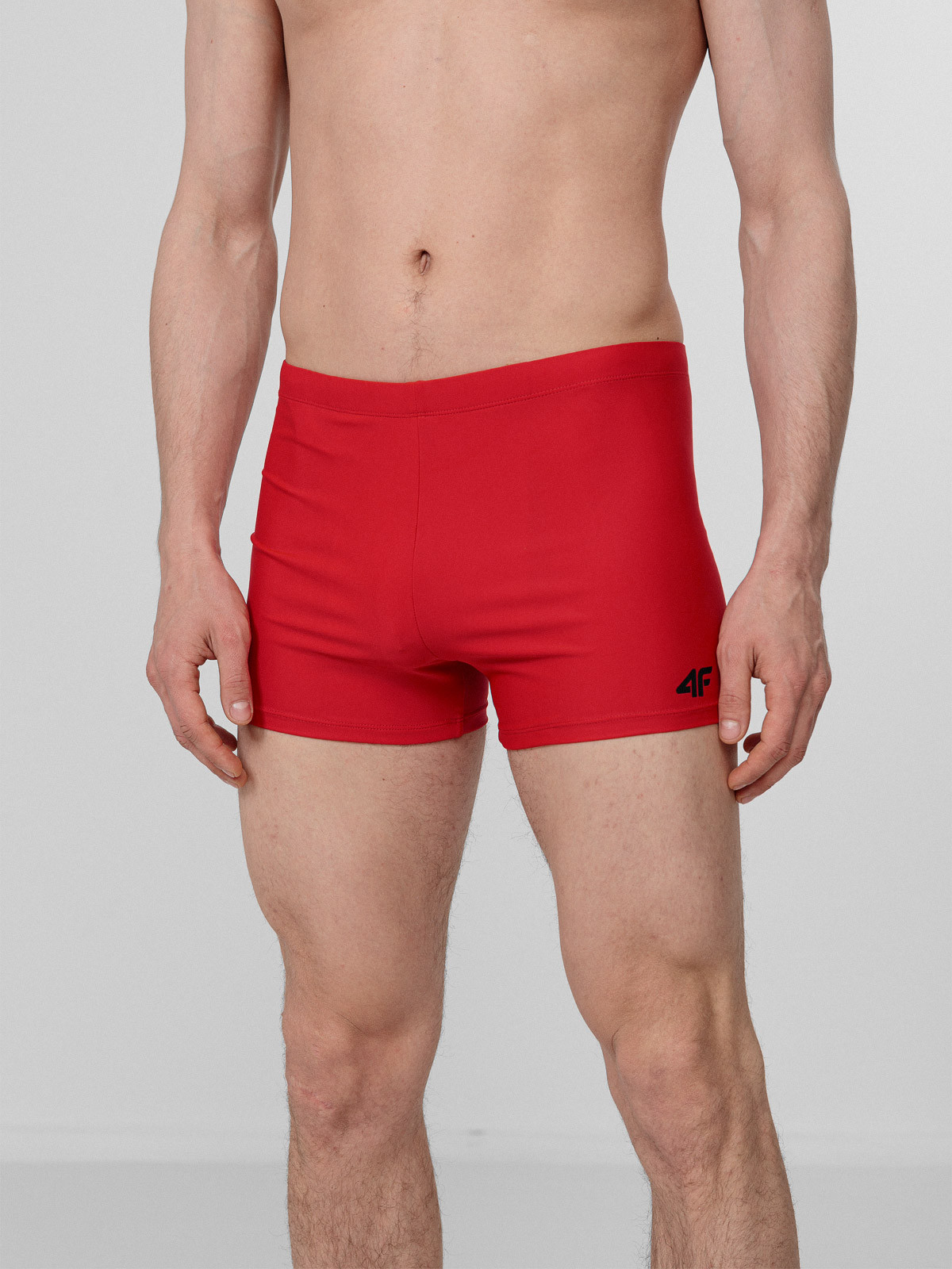 Levně 4F H4L22-MAJM002 RED Pánské plavky