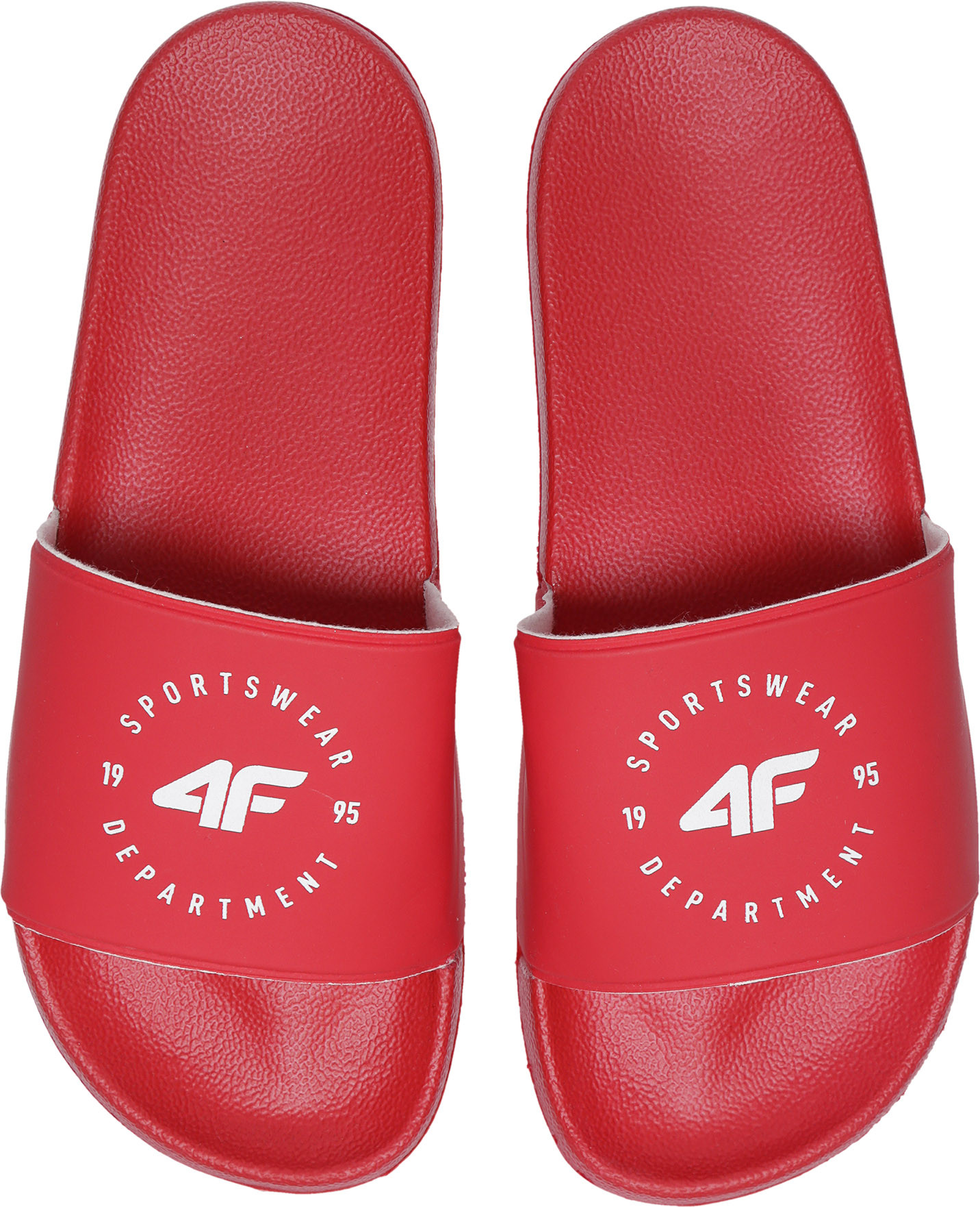 Levně 4F H4L22-KLD002 RED Dámské pantofle