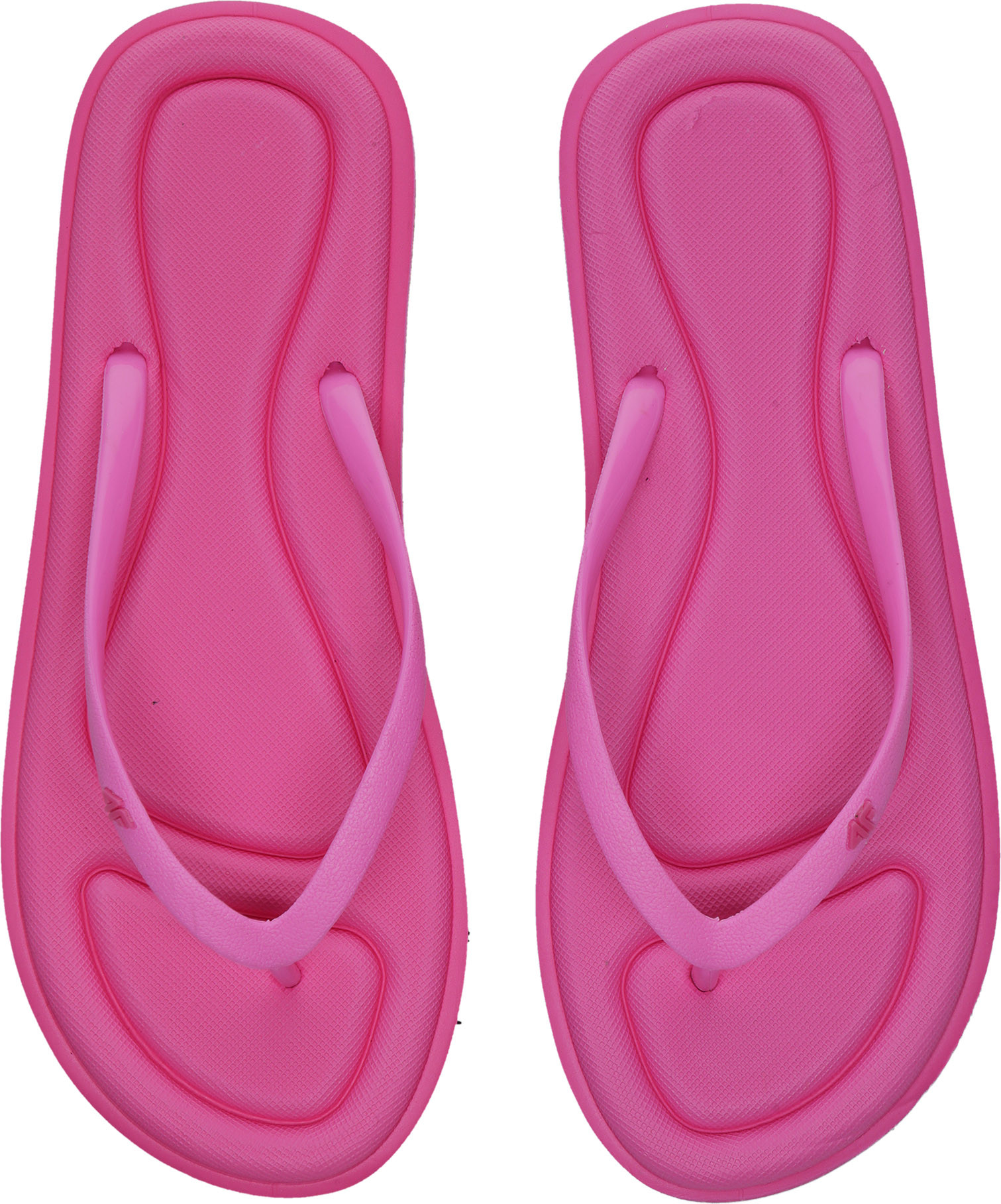 Levně 4F H4L22-KLD006 HOT PINK Dámské žabky