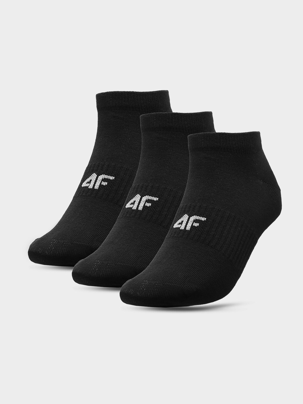Levně 4F H4L22-SOD302 DEEP BLACK+DEEP BLACK+DEEP BLACK Ponožky