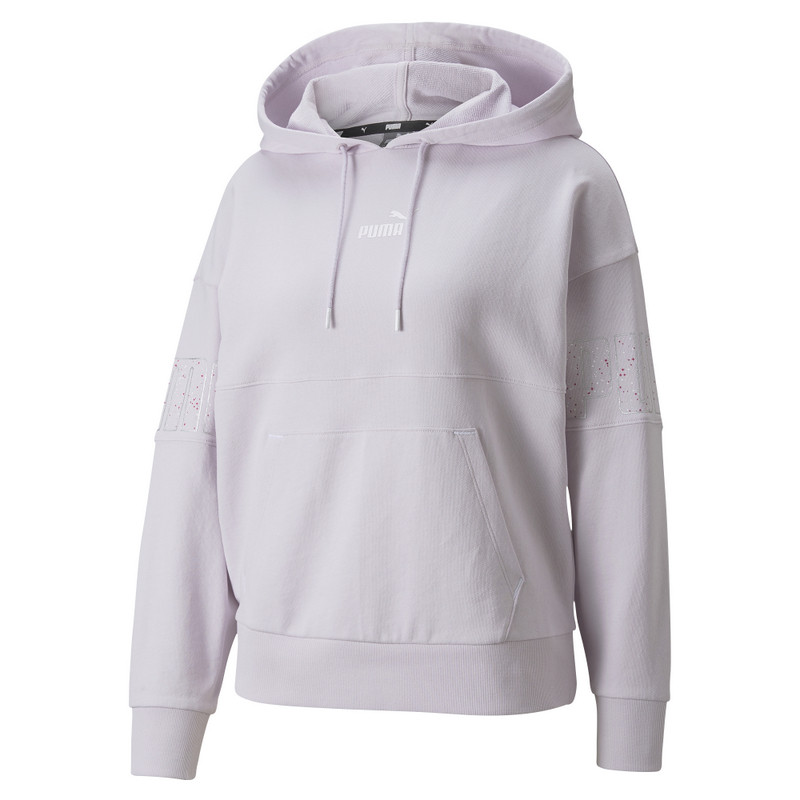 Levně Puma Puma Power Colorblock Stardust Hoodie TR Dámská mikina