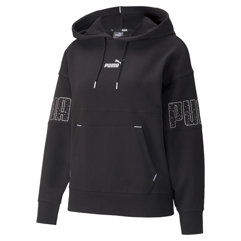 E-shop Puma Puma Power Colorblock Stardust Hoodie TR Dámska mikina US S 848828-01