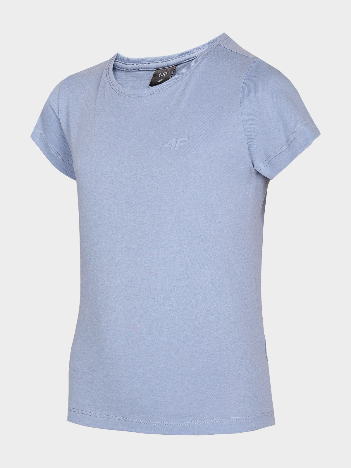 4F HJL22-JTSD001 LIGHT BLUE Detské tričko EU 122 HJL22-JTSD001 LIGHT BLUE