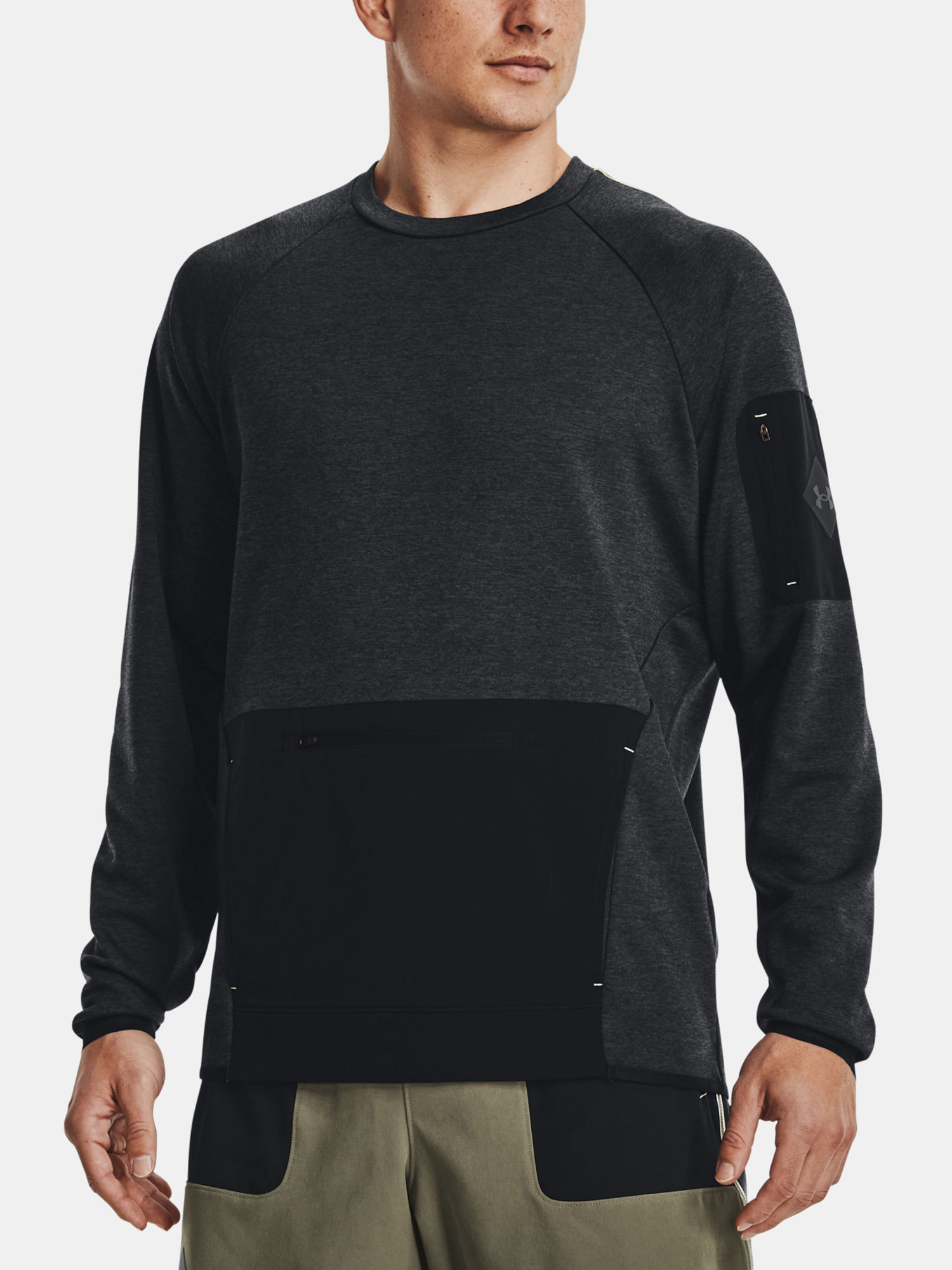 Levně Under Armour UA Terrain Terry Crew Pánská mikina