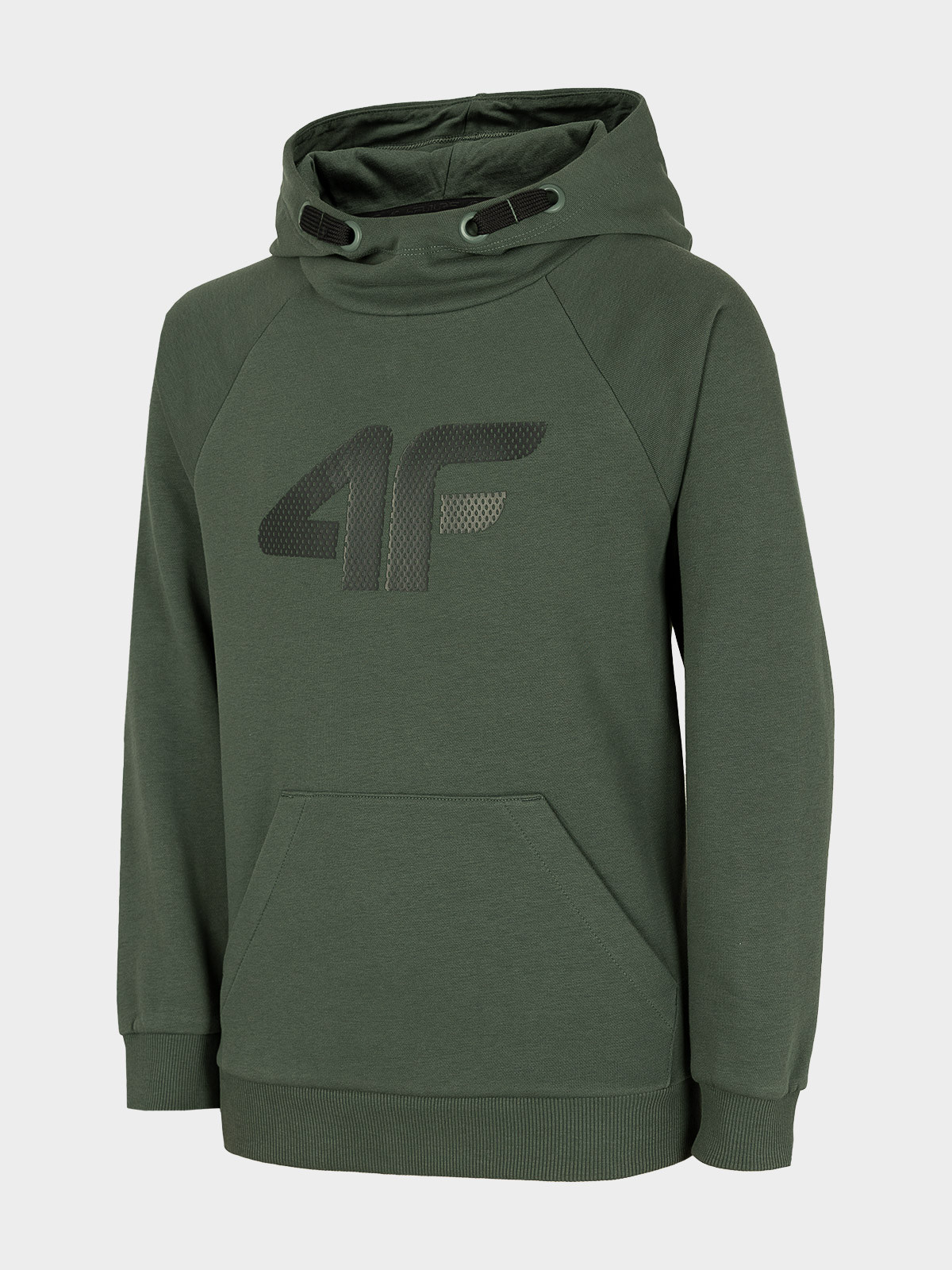 Levně 4F HJZ22-JBLM002 KHAKI Dětská mikina