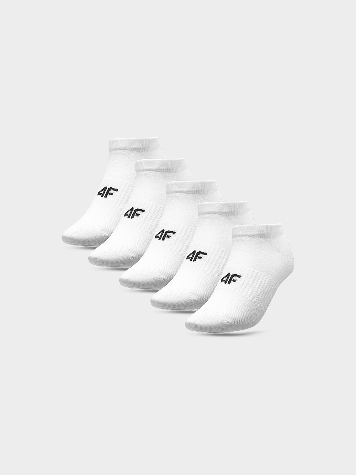 Levně 4F 4FAW22USOCF053 WHITE Ponožky