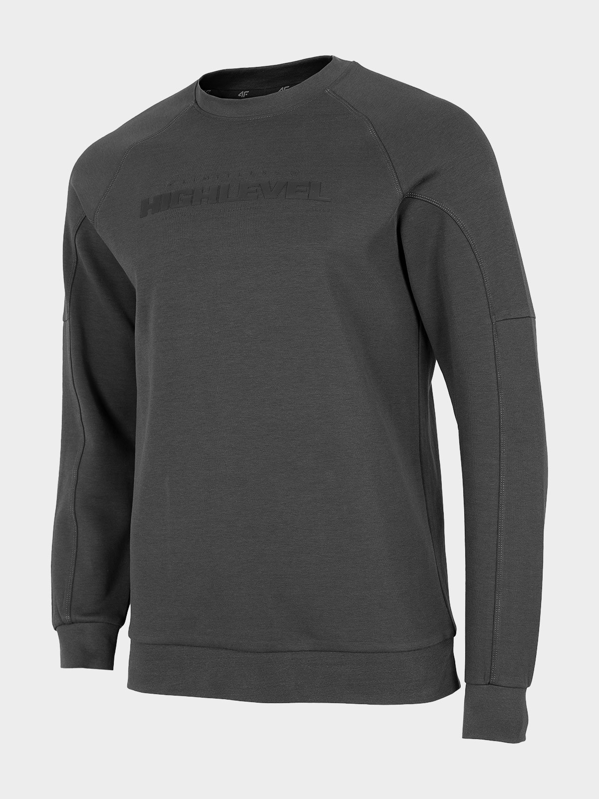 Levně 4F H4Z22-BLM019 ANTHRACITE Pánská mikina