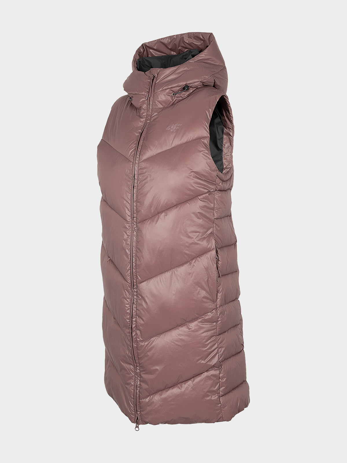 Levně 4F H4Z22-KUDP006 SALMON CORAL Dámská vesta