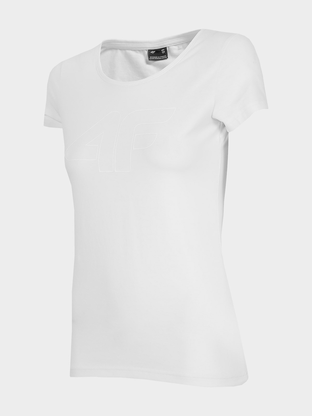 Levně 4F H4Z22-TSD353 WHITE Dámské tričko