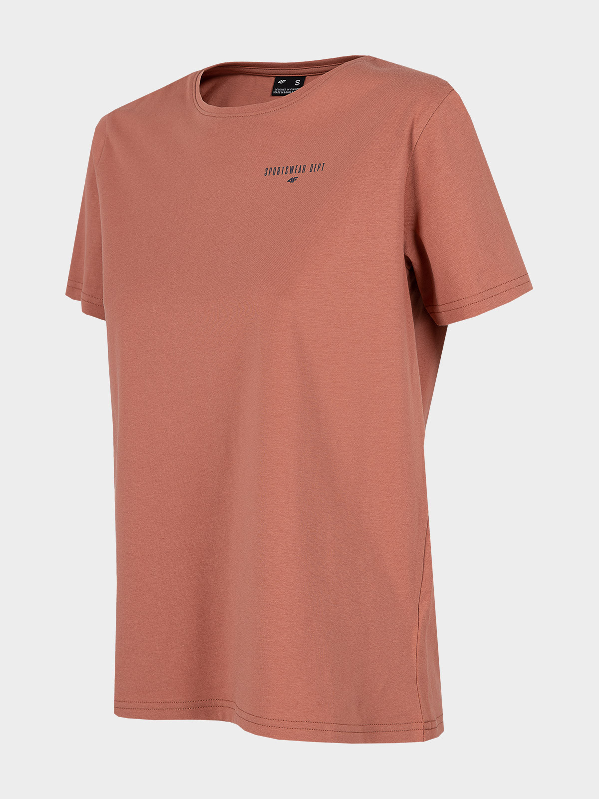 Levně 4F H4Z22-TSD028 SALMON CORAL Dámské tričko
