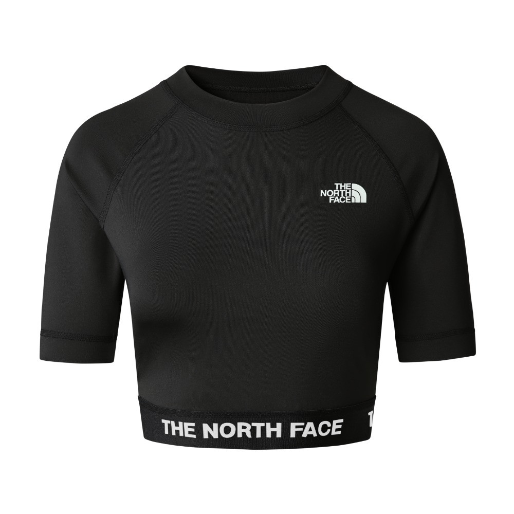 Levně The North Face W CROP LONG SLEEVE PERF TEE Dámské sportovní tričko