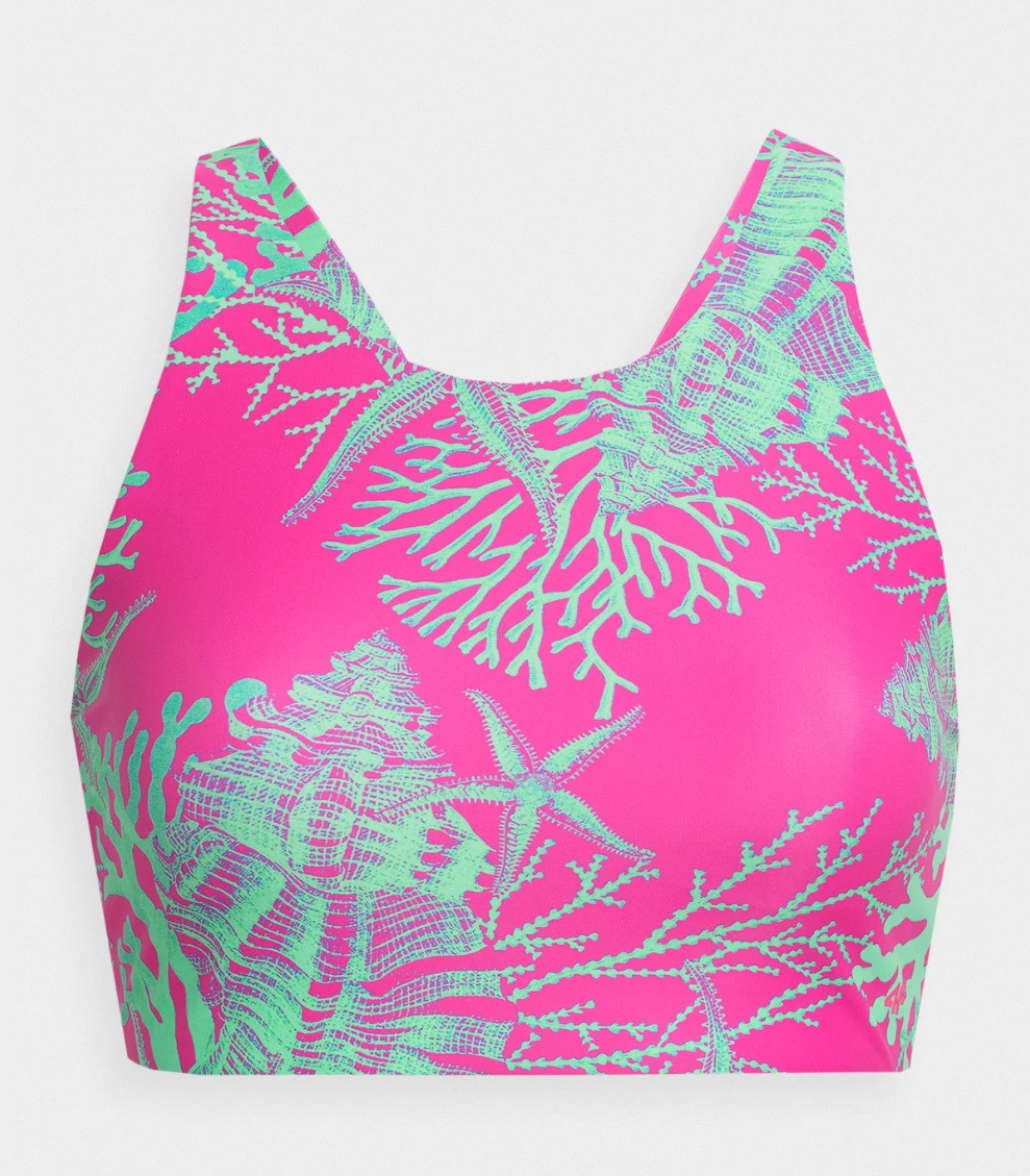 Levně 4F 4FSS23UBKTF019 MULTICOLOUR ALLOVER Horní díl plavek