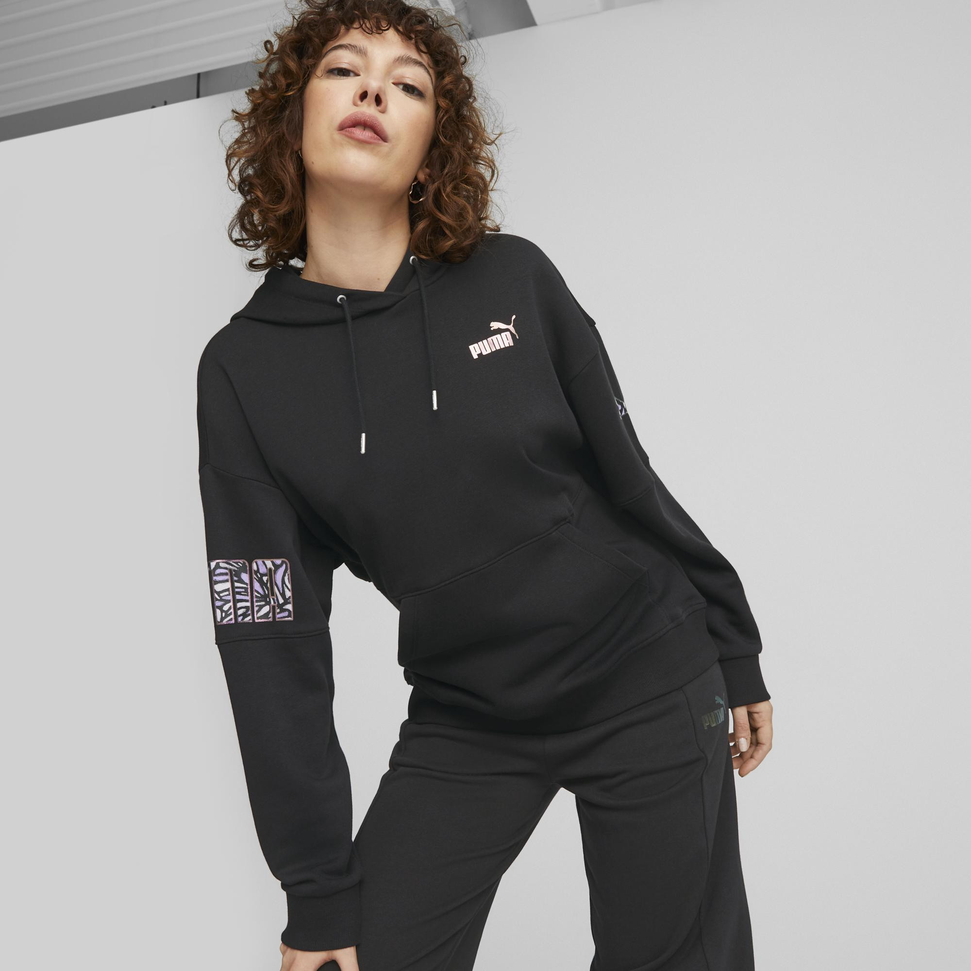 Levně Puma POWER NOVASHINE CB Hood Dámská mikina