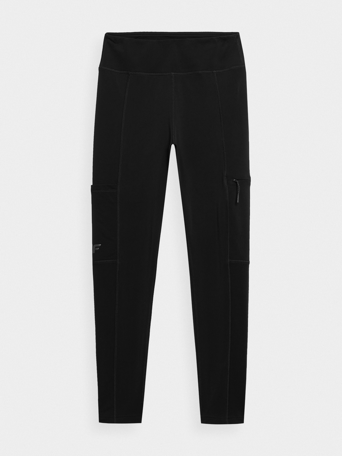 Levně 4F 4FAW23TFTRF404 DEEP BLACK Dámské trekingové legíny
