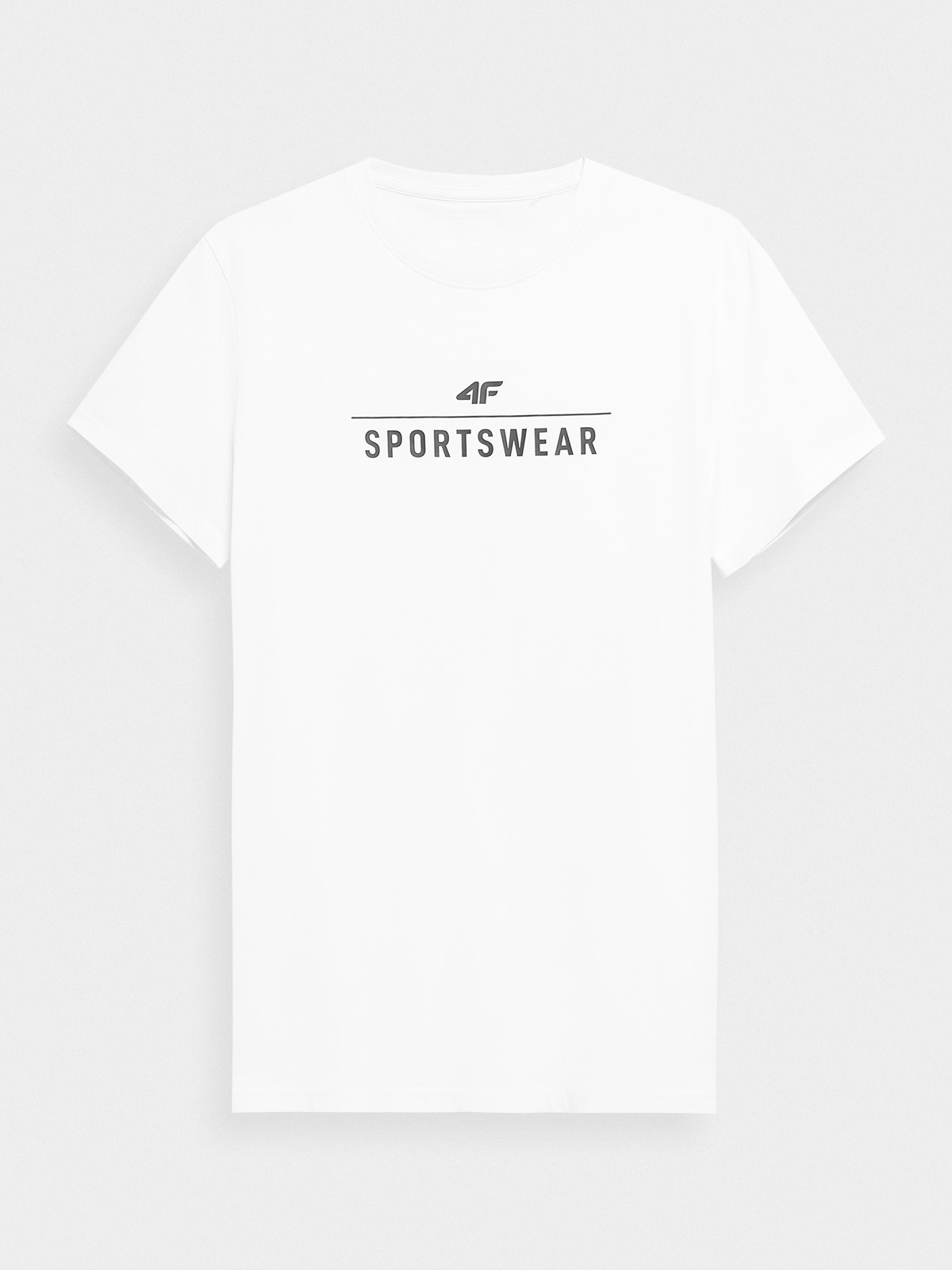 Levně 4F 4FAW23TTSHM0878 WHITE Pánské triko