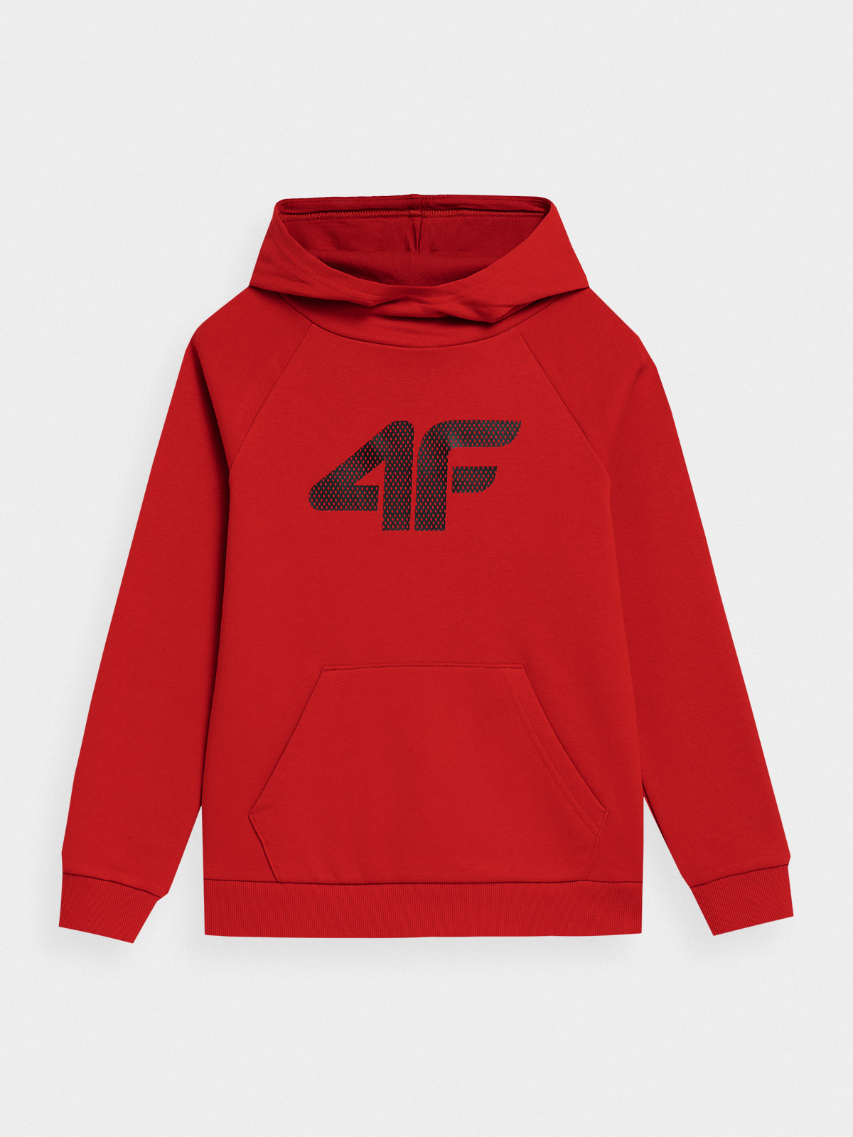 Levně 4F 4FJAW23TSWSM626 RED Dětská mikina