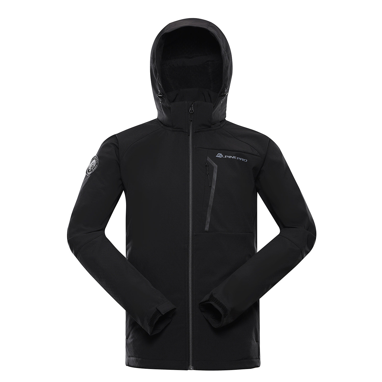 Levně ALPINE PRO HOOR Pánská softshellová bunda