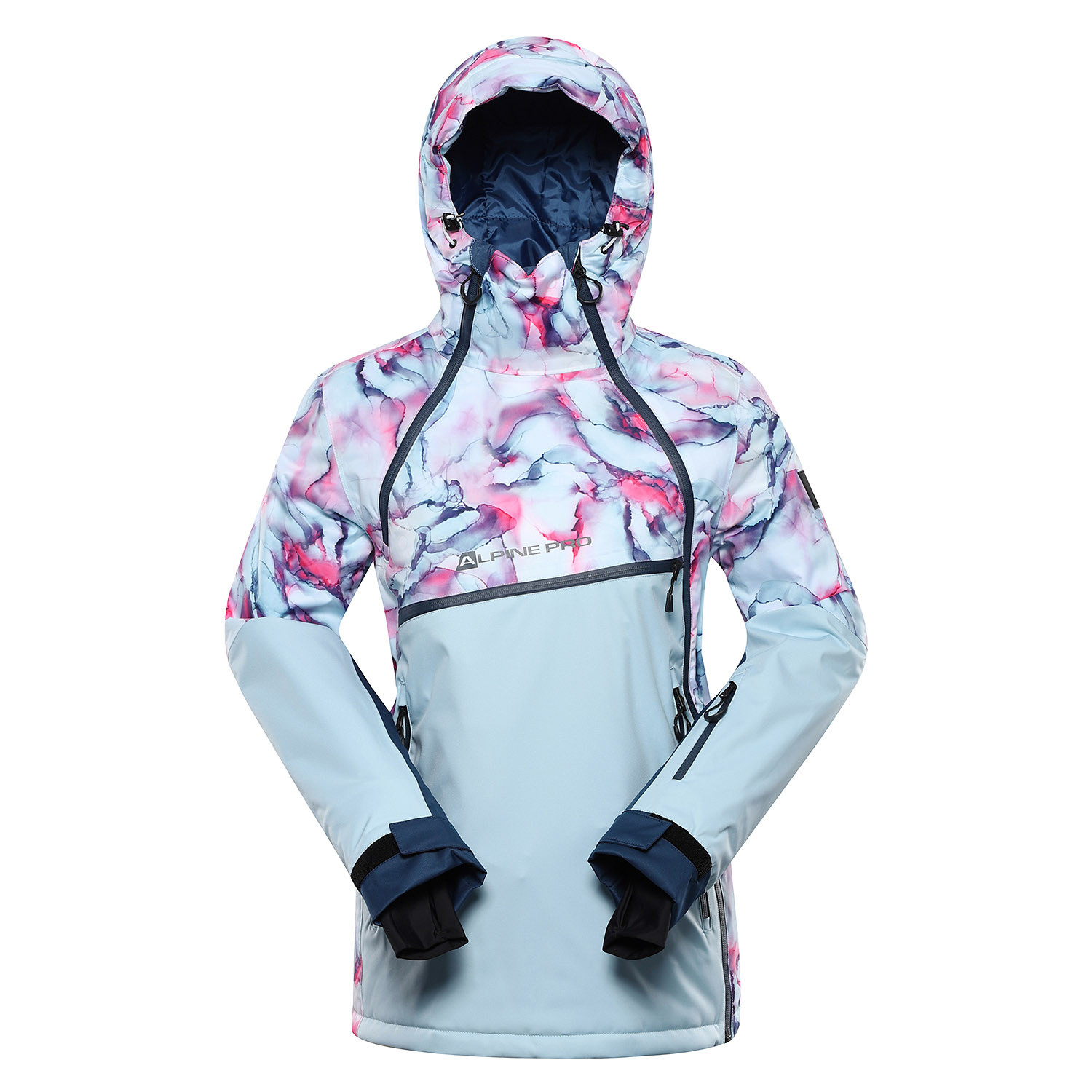 Levně ALPINE PRO OMEQA Dámská lyžařská bunda s membránou PTX