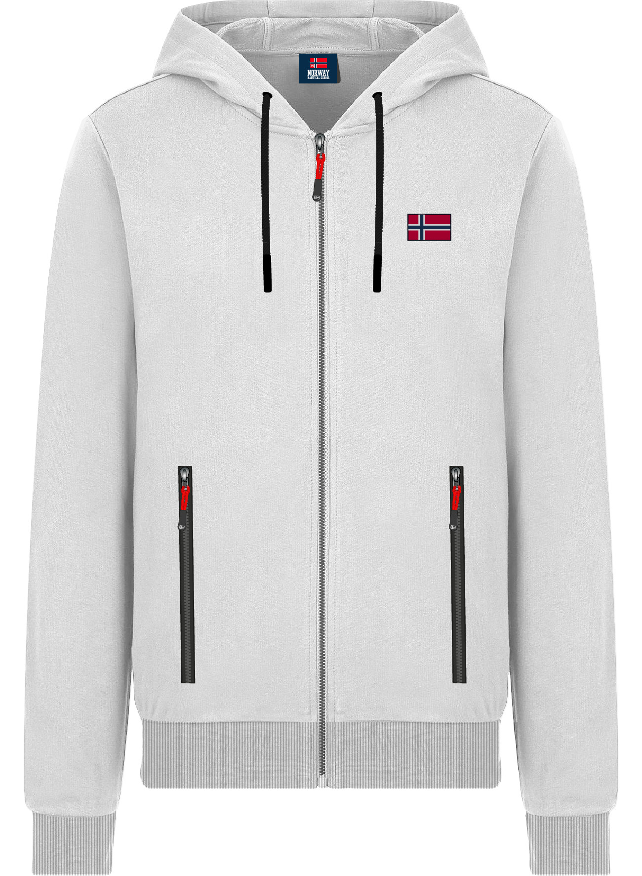 E-shop NORWAY COTTON FLEECE Pánska mikina US XL 129442 Off White