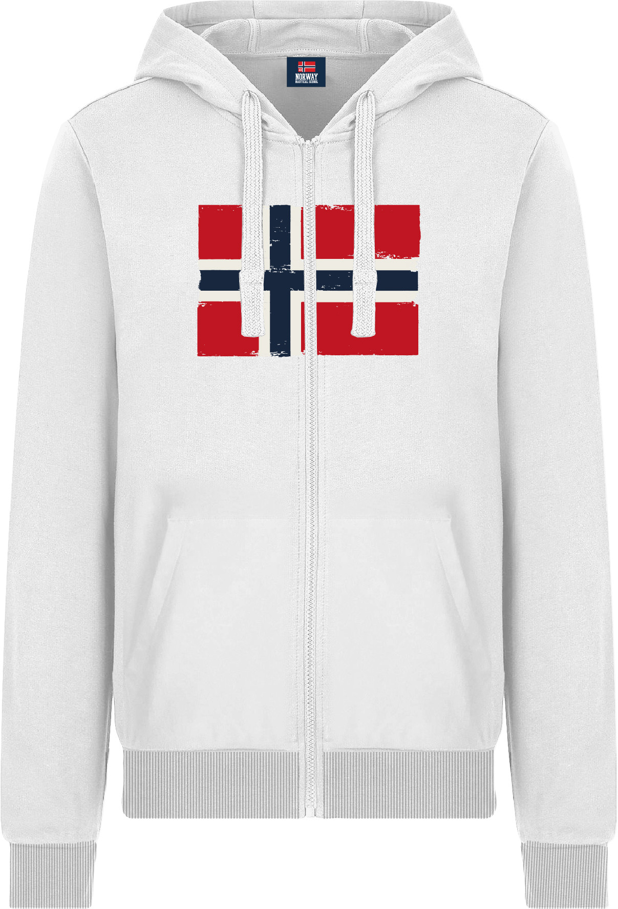 E-shop NORWAY COTTON FLEECE Pánska mikina US L 129444 Off White