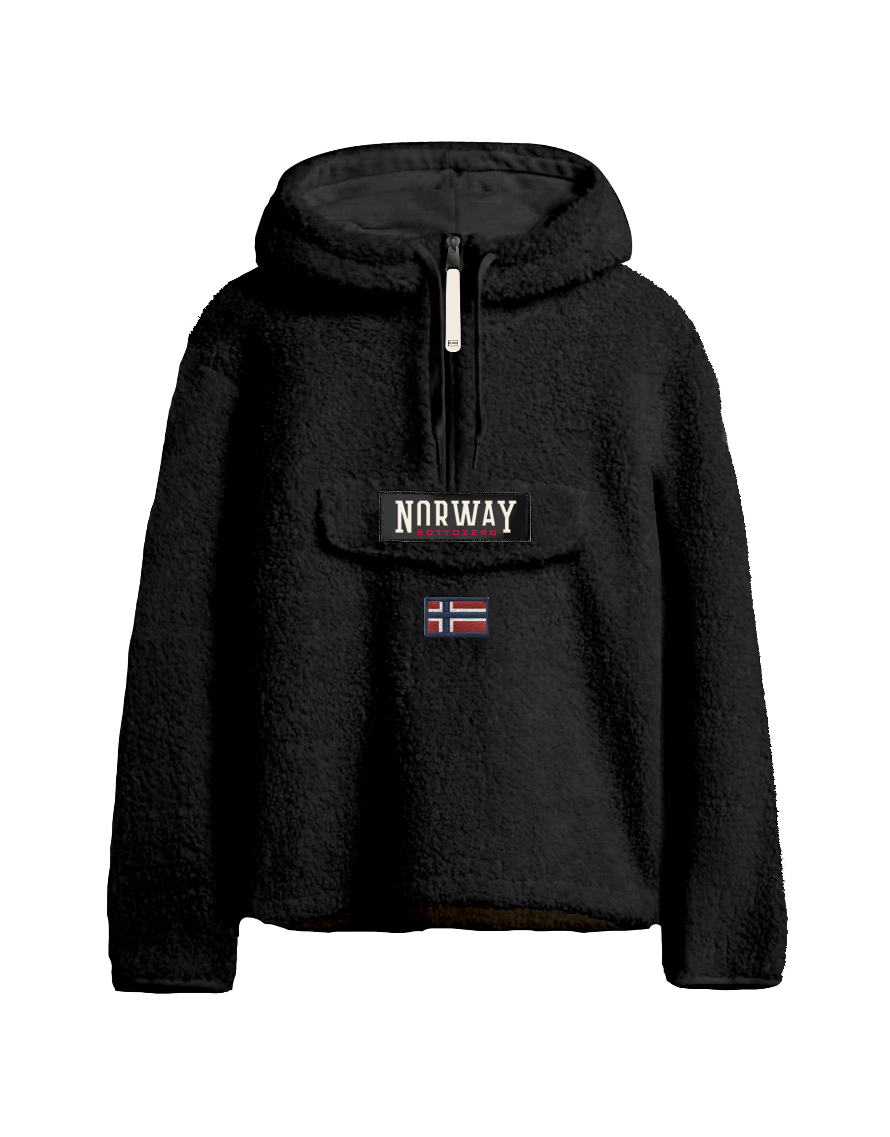 E-shop NORWAY POLAR FLEECE Pánska mikina US XL 139517 Black
