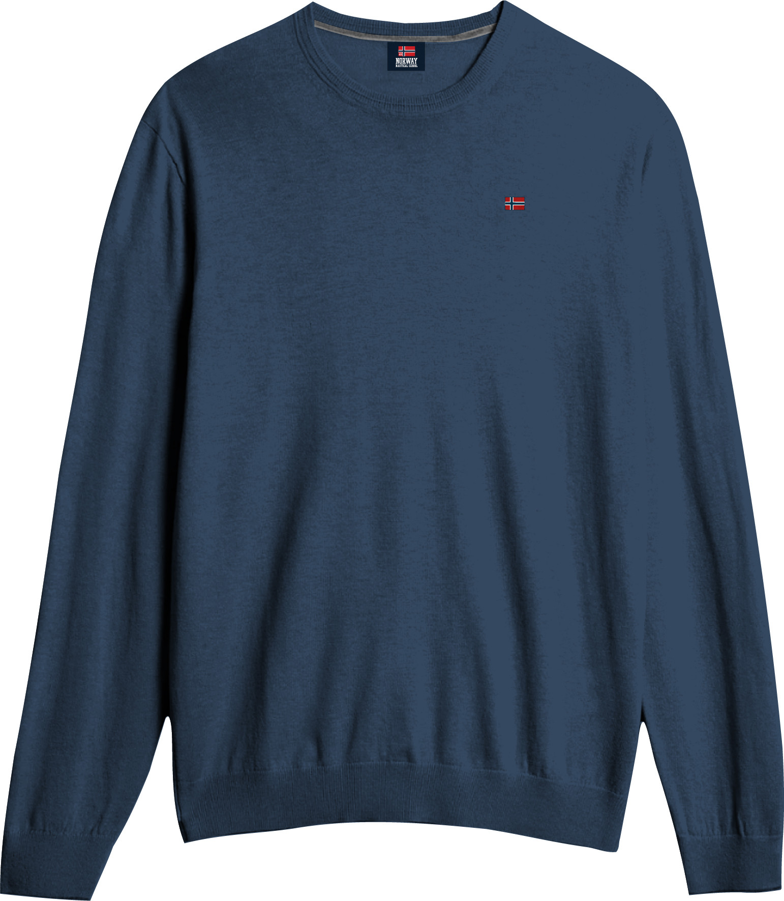 E-shop NORWAY SWEATER ROUNDNECK Pánsky sveter US L 133101 Denim