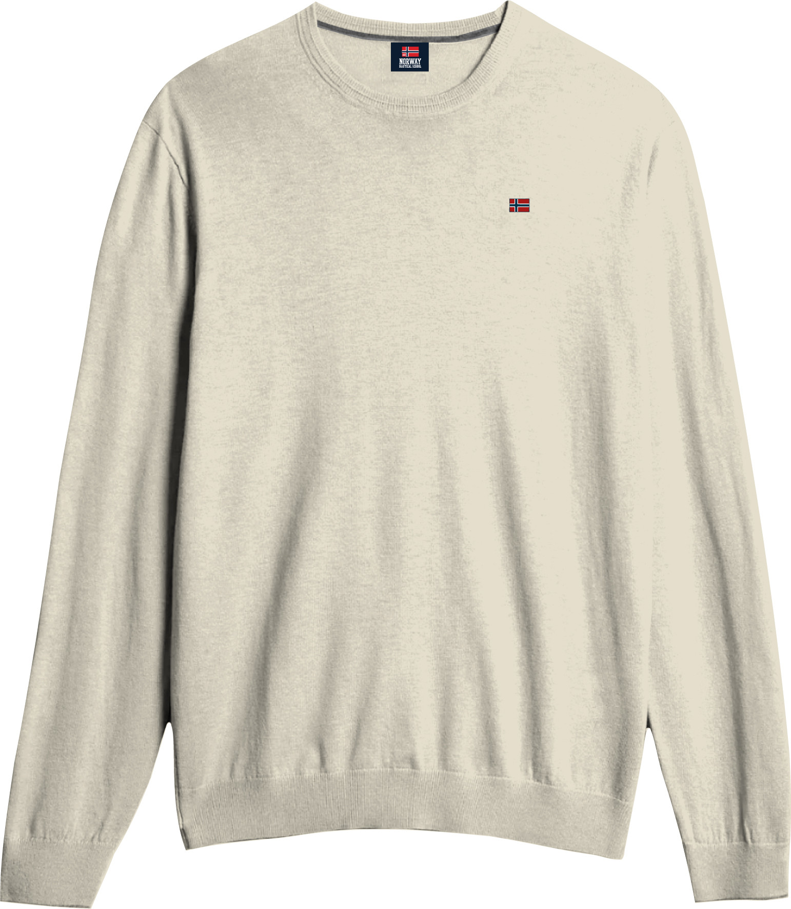 Levně NORWAY SWEATER ROUNDNECK Pánský svetr
