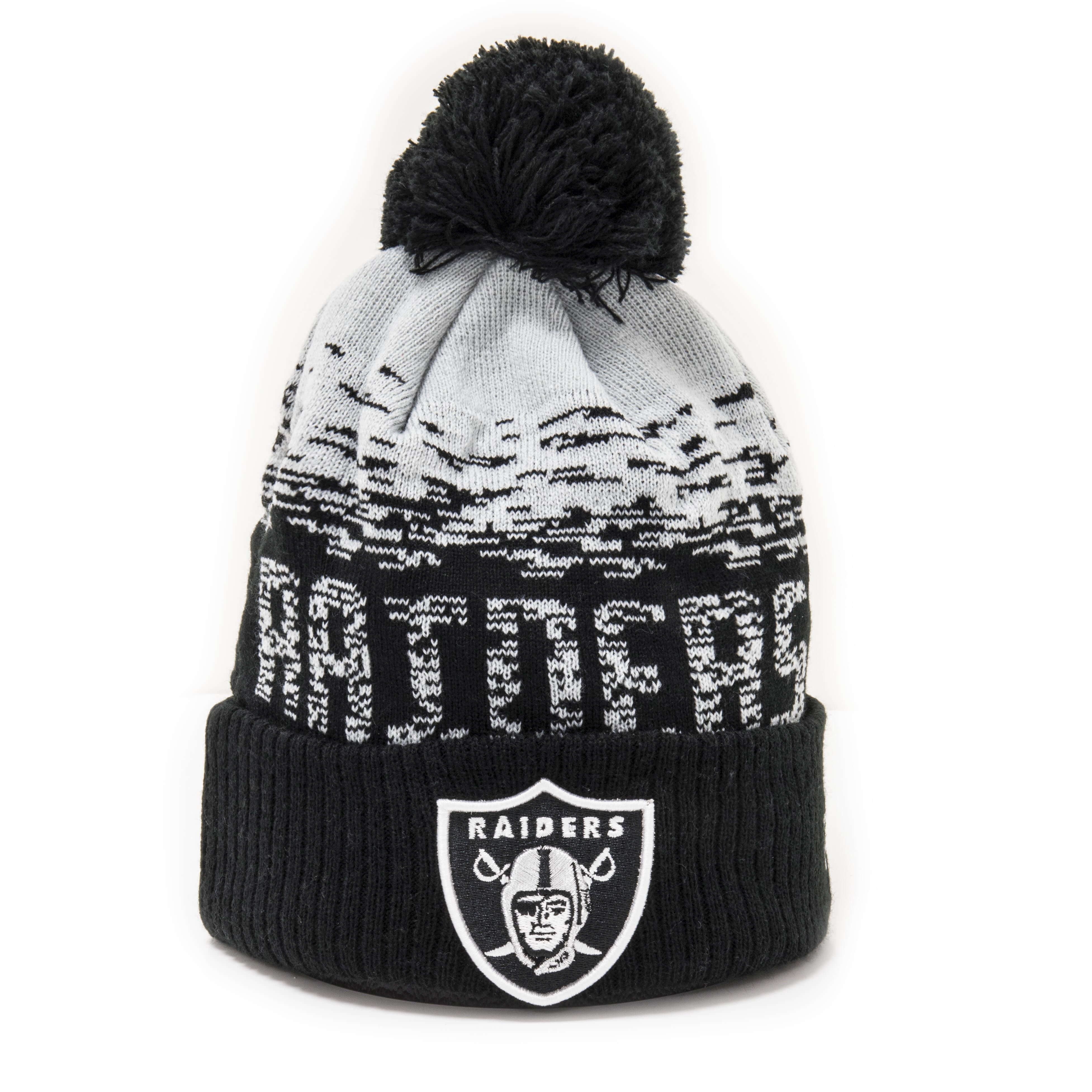 Levně NEW ERA NFL Sport knit cuff OAKRAI Kulich