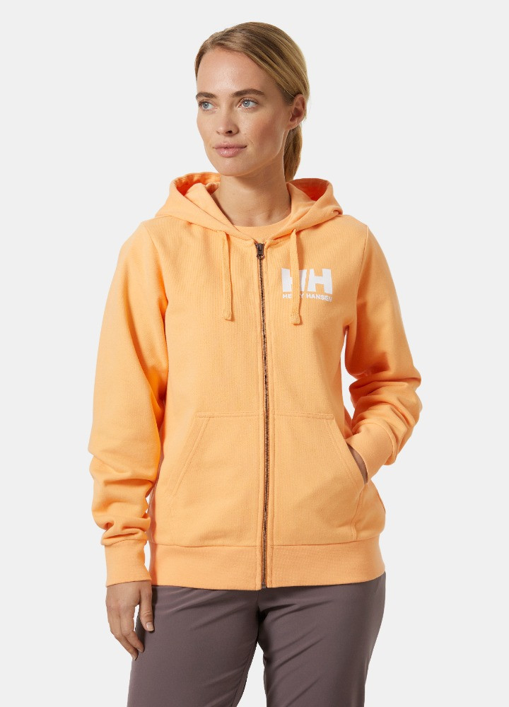 Levně Helly Hansen W HH LOGO FULL ZIP HOODIE 2.0 Dámská mikina