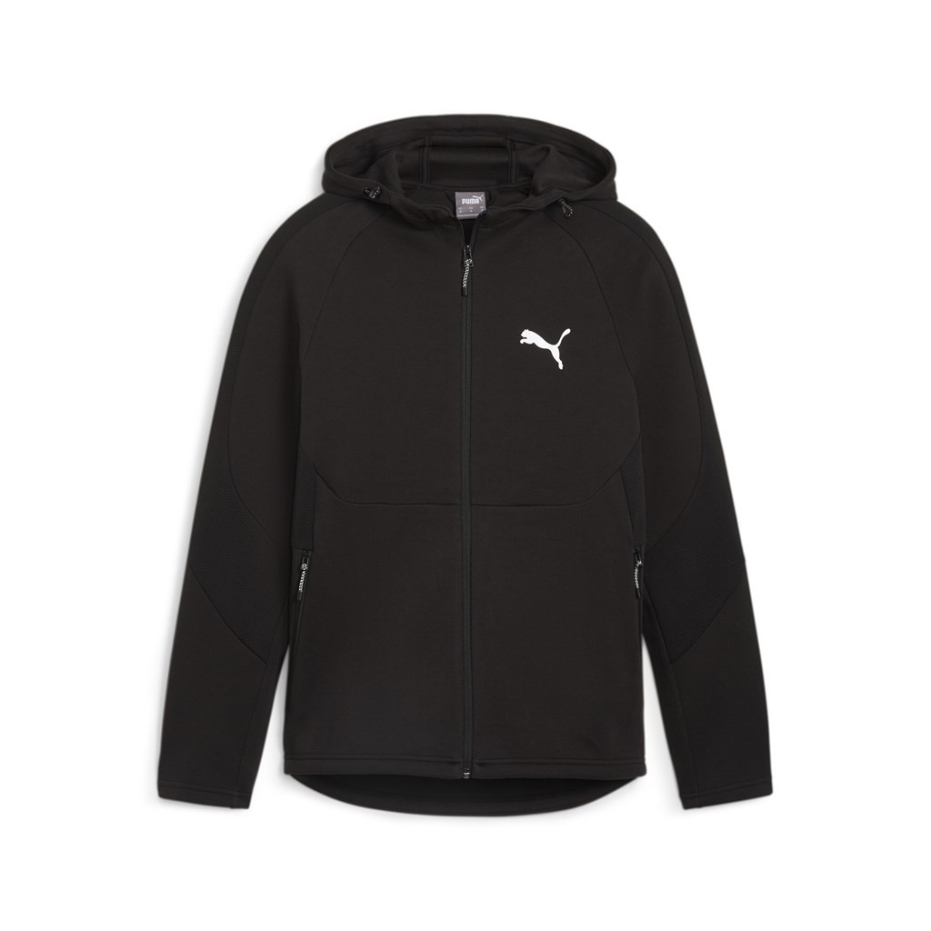 Levně Puma EVOSTRIPE Full-Zip Hoodie DK Pánská mikina