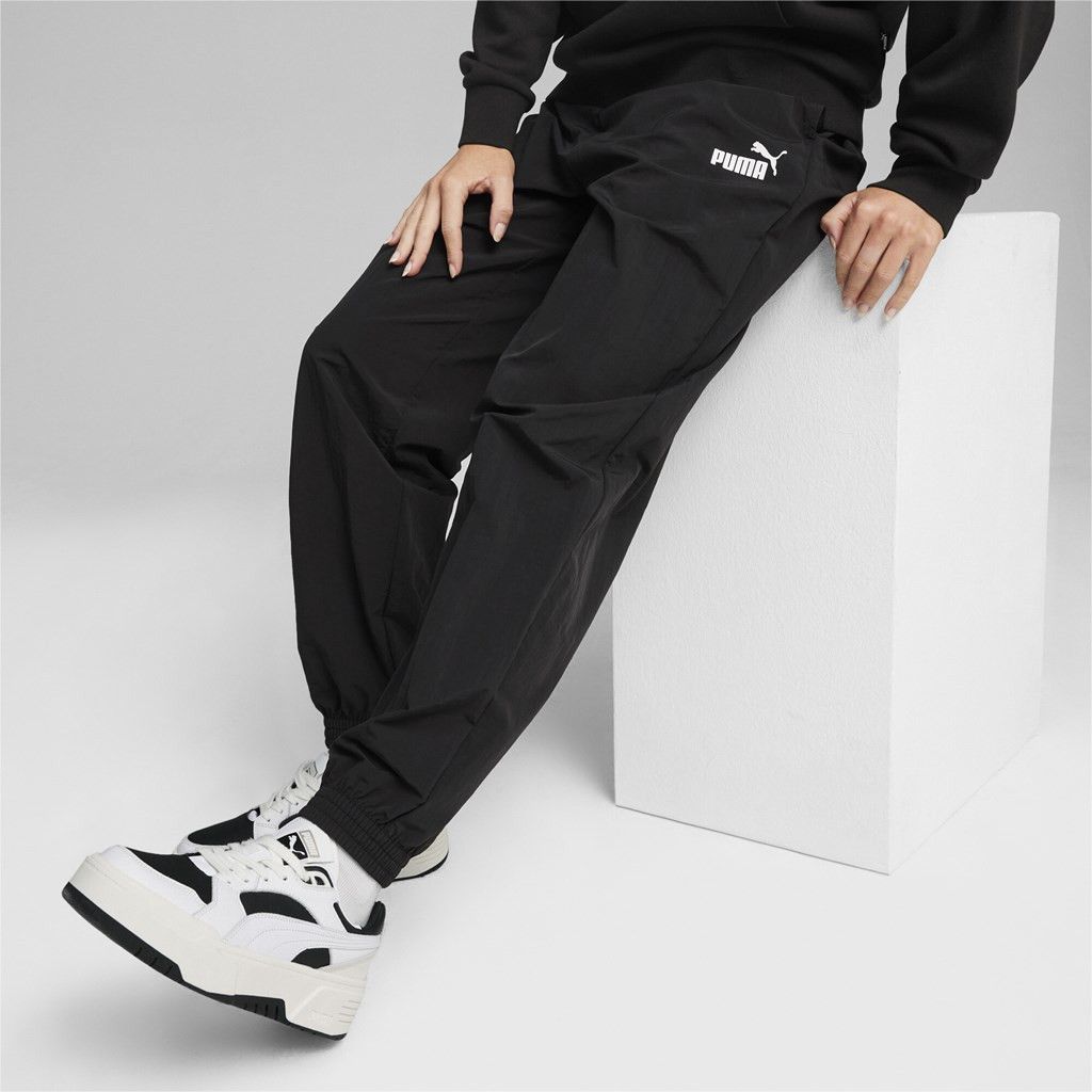 Levně Puma ESS+ Woven Pants Dámské tepláky
